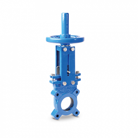 ШИБЕРНО-НОЖЕВАЯ МЕЖФЛАНЦЕВАЯ ЗАДВИЖКА FAF6550 Ду50 PN10/16