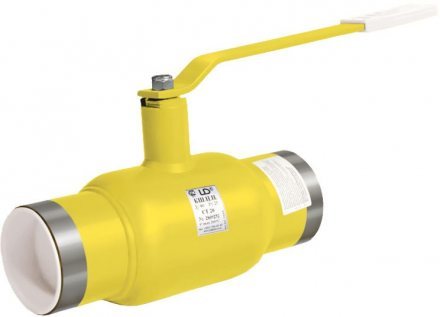 Кран шаровой стальной LD газ КШ.Ц.П Ру40 под приварку