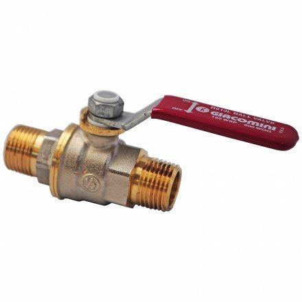 Кран шаровой латунный R913L Ду10