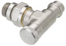 Клапан запорный для двухтрубных систем пресс Danfoss