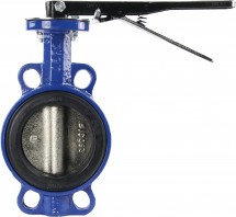 Затвор поворотный ABRA BUV-VF826D Ду100 Ру16 EPDM с рукояткой