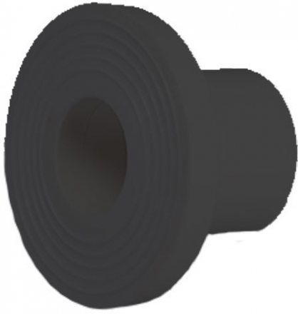 Бурт PP-R с фланцем ABS черный EGL