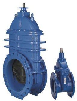 Задвижка клиновая фланцевая короткая AVK 06/80