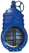 Задвижка Ziggiotto с обрезиненным клином модель RF01-B (DN 700-1000)