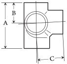 Крестовина 88° S-SML SMART двухплоскостная