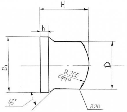 Буфер резиновый БР-350