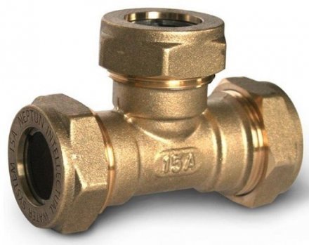 Тройник латунь EasyFix IWS Neptun