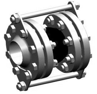 Компенсатор резиновый TECOFI фланец EPDM Ру10/16/25