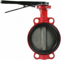 Затвор поворотный ABRA BUV-VF866D065H Ду65 Ру10/16 EPDM с рукояткой