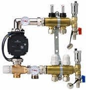 Группа насосная HEATMIX DN25 правая со смешением с насосом ALPHA2 80 3ход смеситель Grundfos 99309088