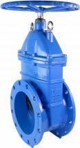 Задвижка клиновая Tecofi VOC4241C Ду350 Ру10/16 аналог МЗВ фланцевая, корпус - чугун, уплотнение - EPDM, обрезиненный клин Тмакс=110°С, со штурвалом