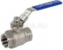 Шаровой стальной кран BVS-FR, полнопроходной, с рукояткой, Ридан Ру 63 082X4620R