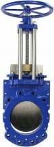 Задвижка шиберная ABRA KV-01 Ду600 Ру10 EPDM двусторонняя с невыдвижным штоком