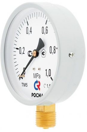 Манометр РОСМА стандарт ТМ-510 М2
