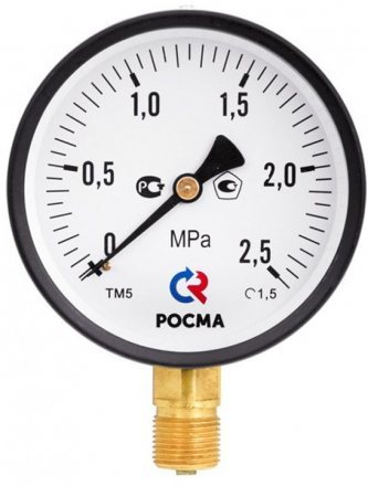 Манометр РОСМА ТМ-510 стандарт