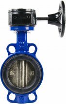 Затвор поворотный ABRA BUV-VF826D Ду50 Ру16 EPDM с редуктором