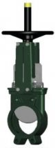 Задвижка шиберная Tecofi VG 4400 Ду600 Ру10 NBR межфланцевая (VG4400-00NI0600)