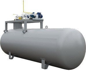 Промежуточный резервуар для сброса воды