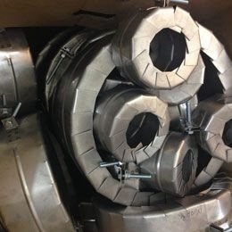 Кожух защитный стальной нержавеющий высокого давления