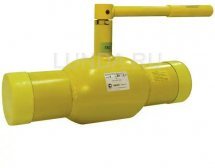 Шаровой стальной кран для газа сварка/сварка, с рукояткой Ру 16, Broen Ballomax Ду 80 КШГ 70.102.080.А