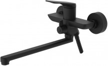Смеситель для ванны с длинным изливом VALFEX Adara Black