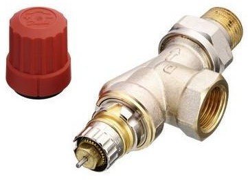 Клапан терморегулятора RTR-N угловой UK версия Danfoss