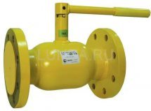 Шаровой стальной кран для газа фланец/фланец, с рукояткой Ру 16, Broen Ballomax Ду 65 КШГ 70.103.065.А