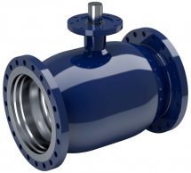 Кран шаровой стальной LD Energy КШ.Ц.Ф.Э Ру16 фл под электропривод